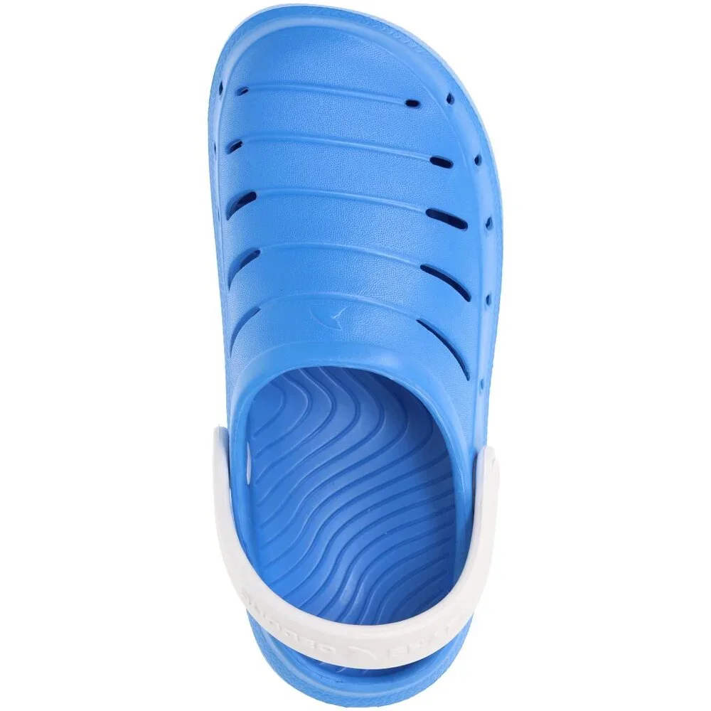 Rugged Shark Men's Clogs SIZE 10 Azure Blue Sandals Waterproof Floatable NEW